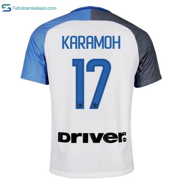 Camiseta Inter 2ª Karamoh 2017/18